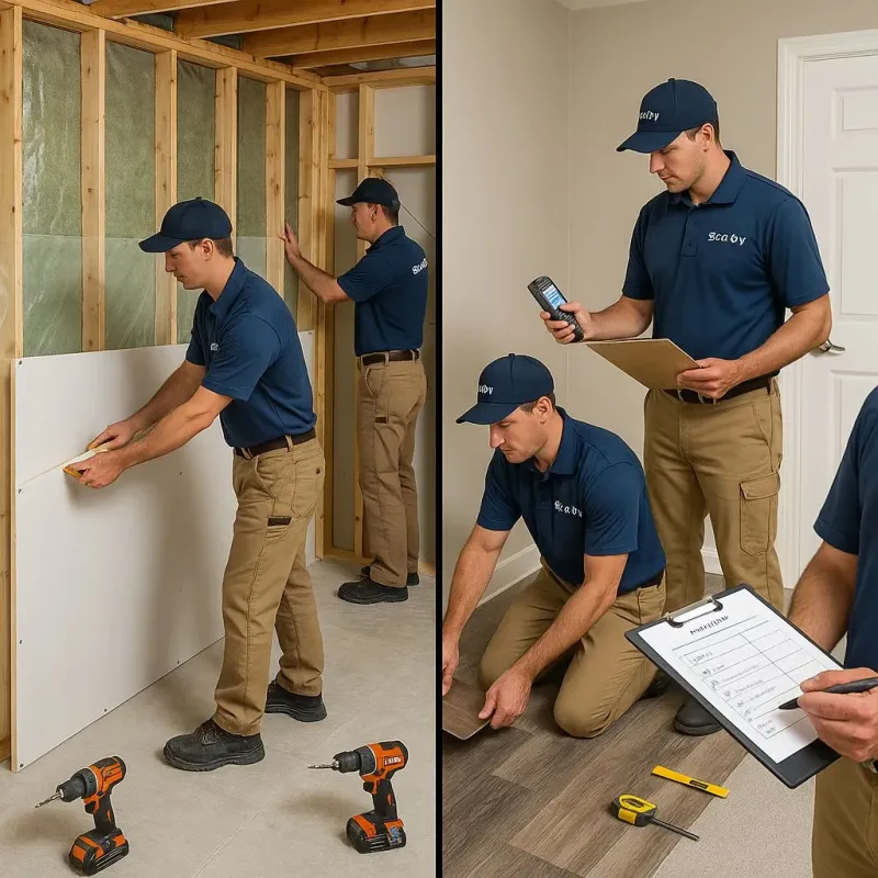 Repairs and Reconstruction process in Arcola, IL